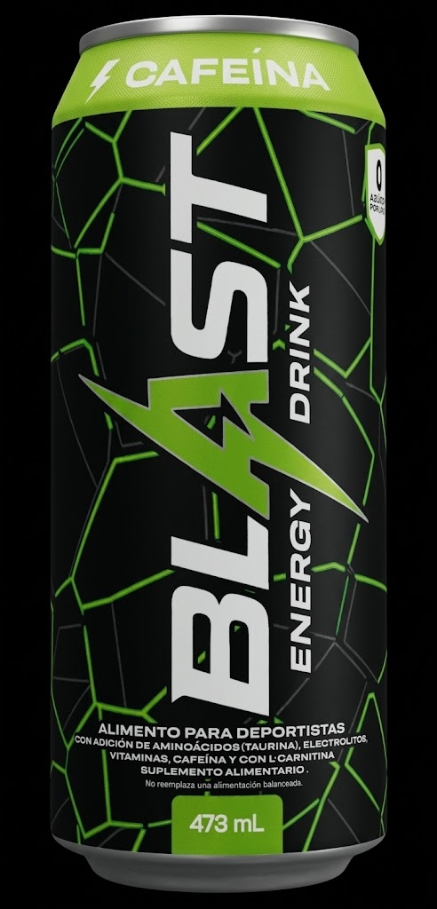 Blast Energy Drink Can